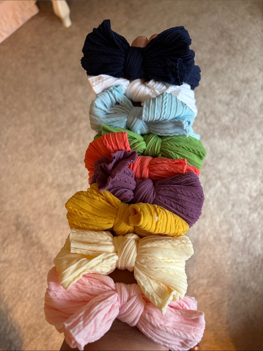 Baby Bow Headbands - Multi-Color Pack